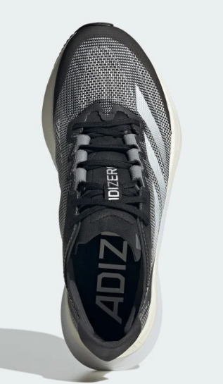adidas Adizero Boston 12 Women's Running Shoes – Black & White