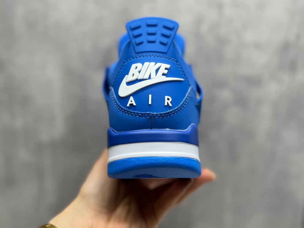 Air Jordan 4 Retro Royal Blue & White Sneakers