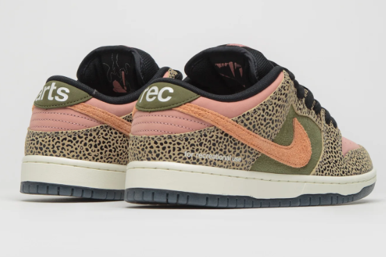 Nike SB x Arts-Rec Dunk Low Pro – Leopard Print & Rust Pink