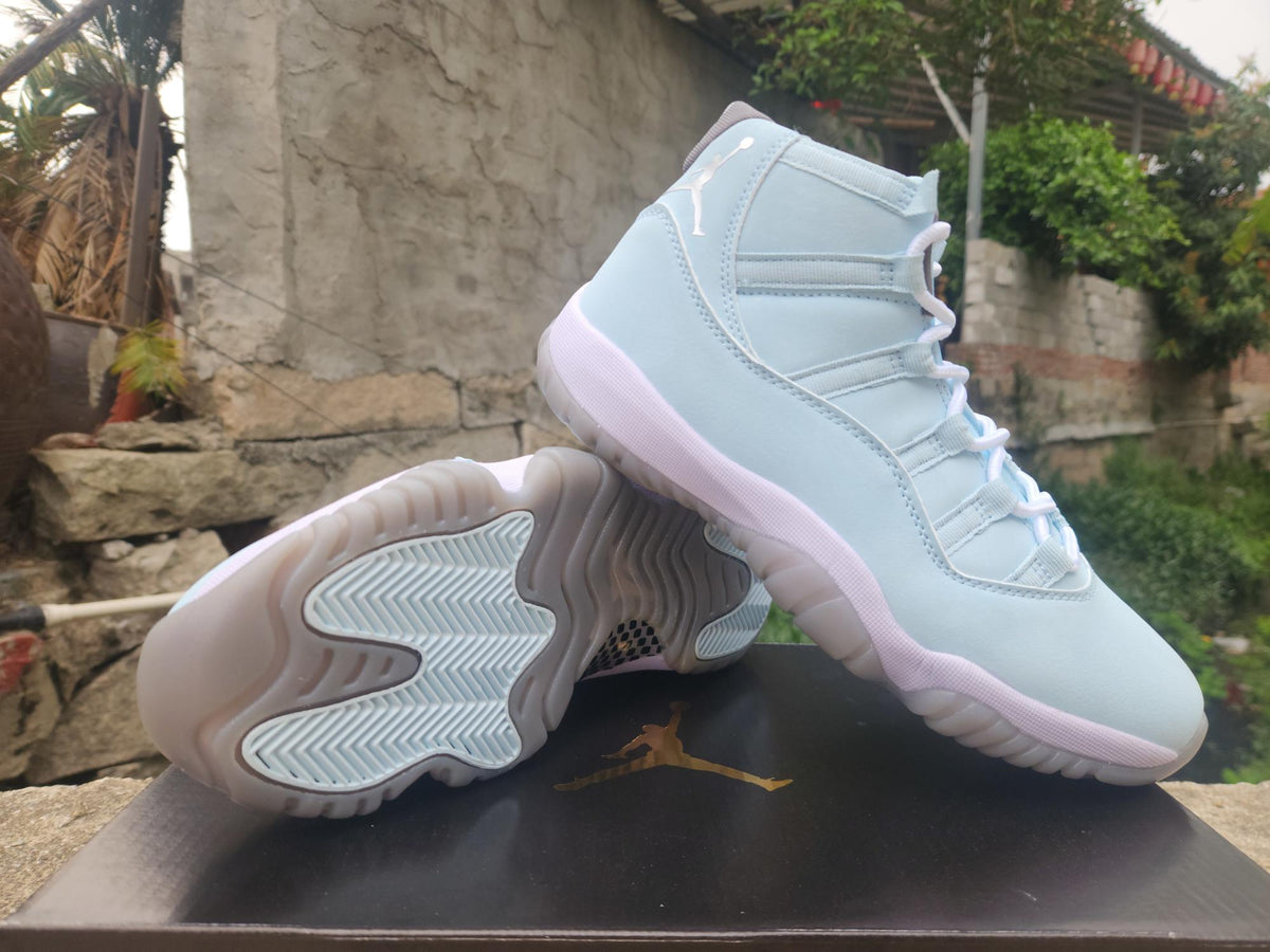 Air Jordan 11 Retro Pale Moon High-Top Sneakers