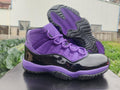 Air Jordan 11 Retro Black & Purple High-Top Sneakers