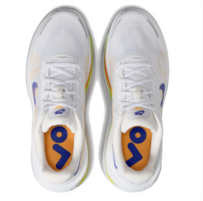 Nike Vomero Premium – White & Blue Running Shoes