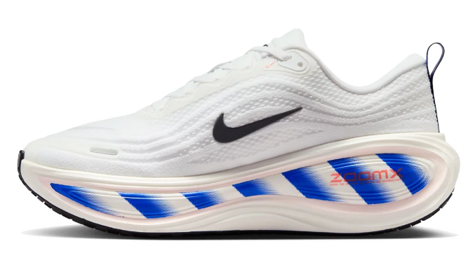 Nike Vomero Plus – White & Blue Running Shoes
