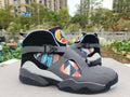 Air Jordan 8 High-Top Sneakers – Grey & Black