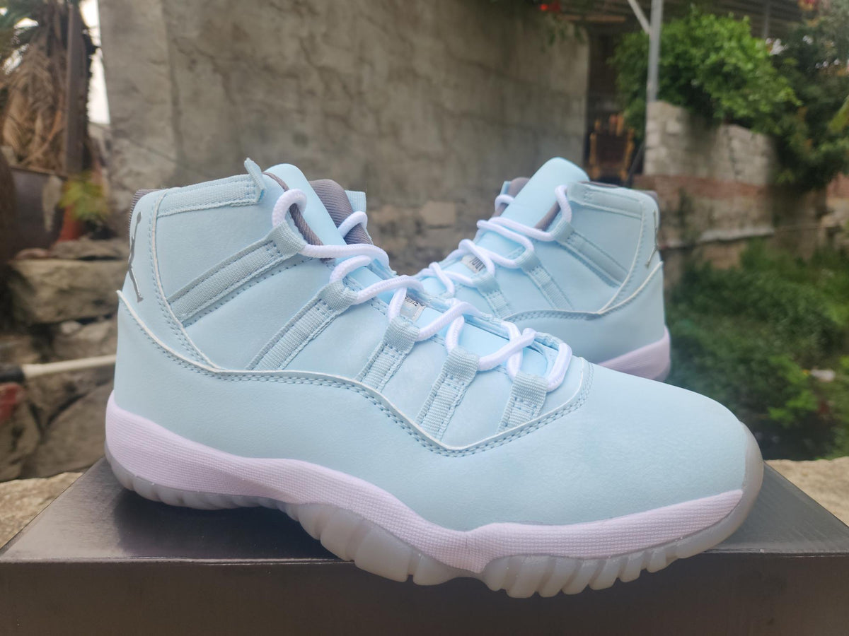 Air Jordan 11 Retro Pale Moon High-Top Sneakers