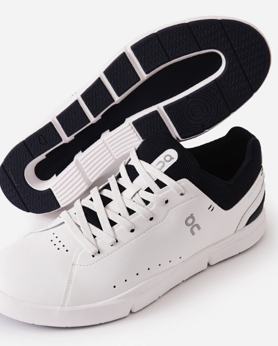 On Men's The Roger Advantage Sneakers – White & Black