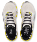 On Cloudmonster Hyper – Light Gray & Lime Sneakers