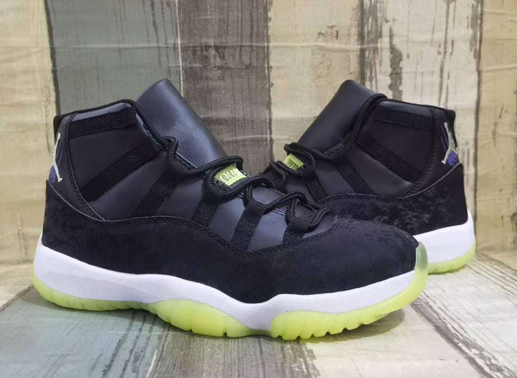 Air Jordan 11 Retro Halloween Glow-in-the-Dark Sneakers