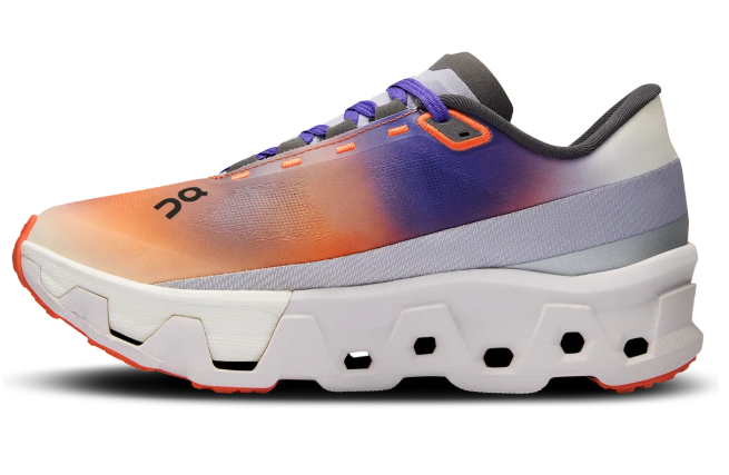On Cloudmonster Hyper – Orange & Purple Sneakers