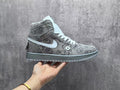 Air Jordan 1 Retro Angel Grey Graphic High-Top Sneakers