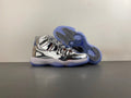 Air Jordan 11 Silver High-Top Sneakers
