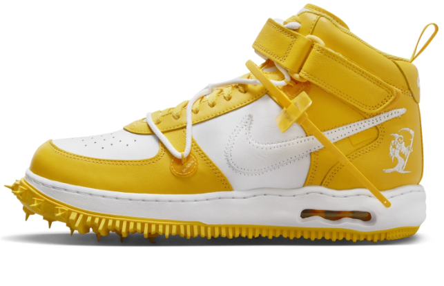 Nike x Off-White Air Force 1 Mid SP 'Varsity Maize'