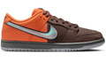 Nike SB Dunk Low Pro 'Muni Fast Pass' – Safety Orange & Baroque Brown