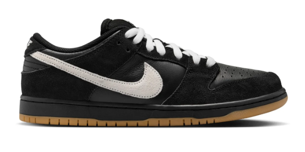 Nike SB Dunk Low Pro – Black, White & Gum Sneakers