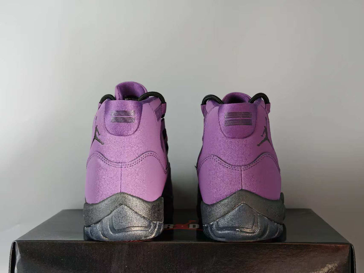 Air Jordan 11 Retro Mojave Canyon Purple High-Top Sneakers