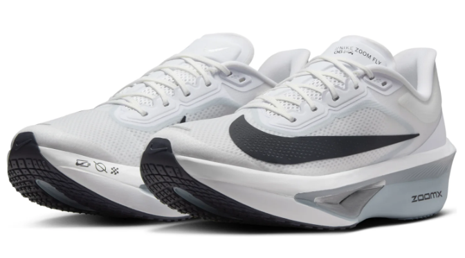 Nike Zoom Fly 6 – White & Pure Platinum Running Shoes