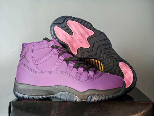 Air Jordan 11 Retro Mojave Canyon Purple High-Top Sneakers