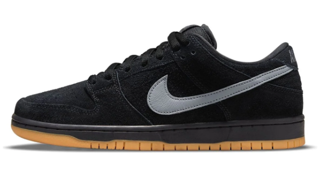 Nike SB Dunk Low Pro 'Fog' – Black & Grey Sneakers