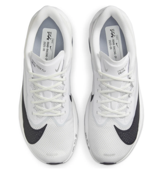 Nike Zoom Fly 6 – White & Pure Platinum Running Shoes