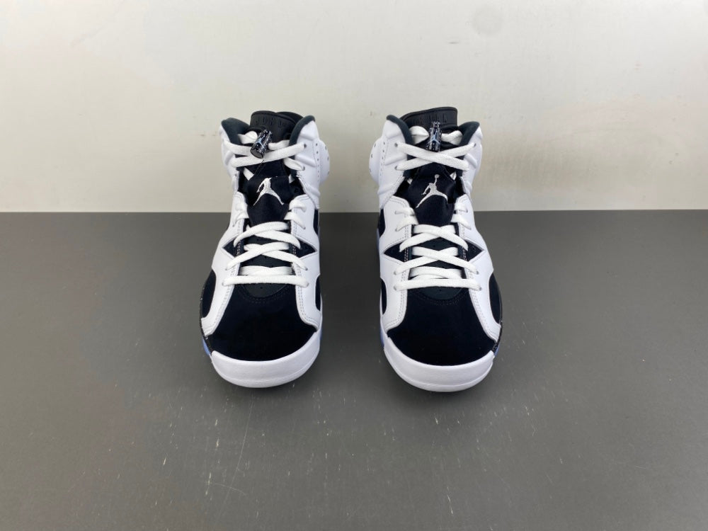 Air Jordan 6 Oreo Black & White High-Top Sneakers