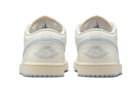 Air Jordan 1 Low Women's Sneakers “Ghost” – Cream & Pale Blue