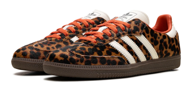 adidas Samba OG Women's Sneakers – Leopard Cream Orange