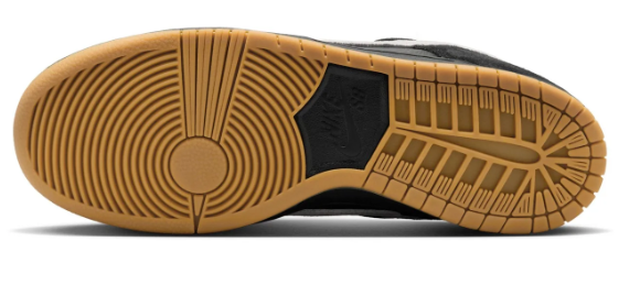 Nike SB Dunk Low Pro – Black, White & Gum Sneakers
