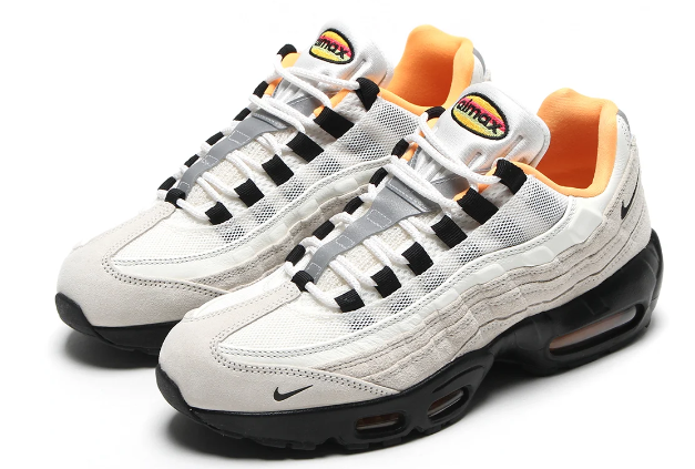 Nike Air Max 95 'FC Pack' – Light Grey & Black Sneakers