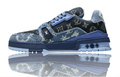 Trainer Low Sneakers – Monogram Denim Blue