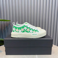 AMIRI Bright Green & White Star Low-Top Sneakers