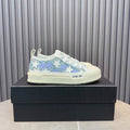 AMIRI Blue & White Star Low-Top Sneakers