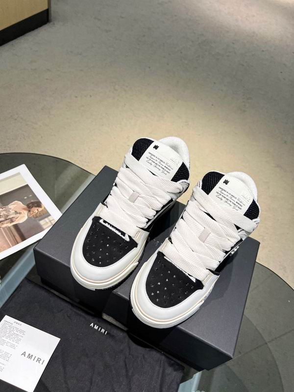 AMIRI Black Toe & White Chunky Sneakers