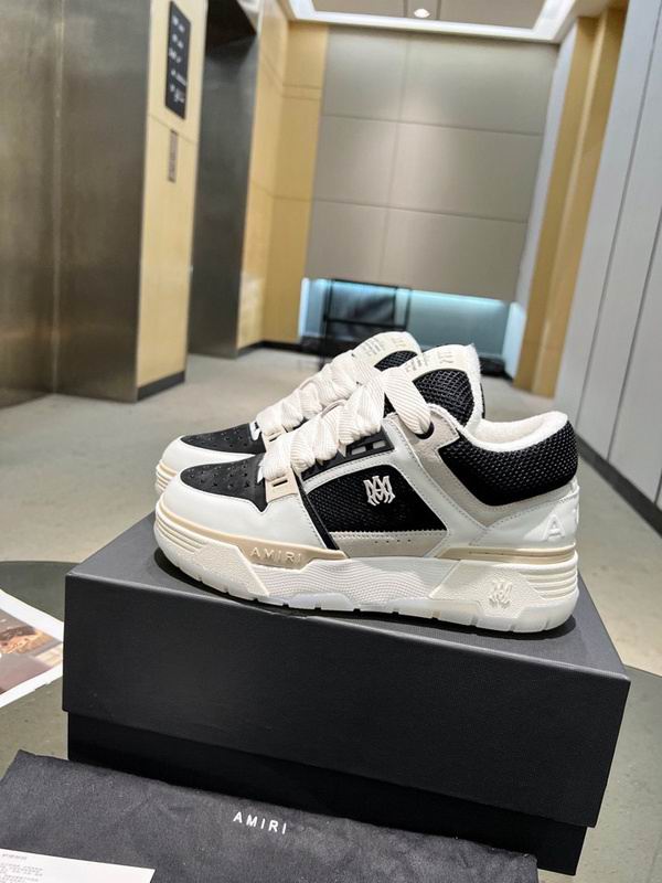 AMIRI Black Toe & White Chunky Sneakers