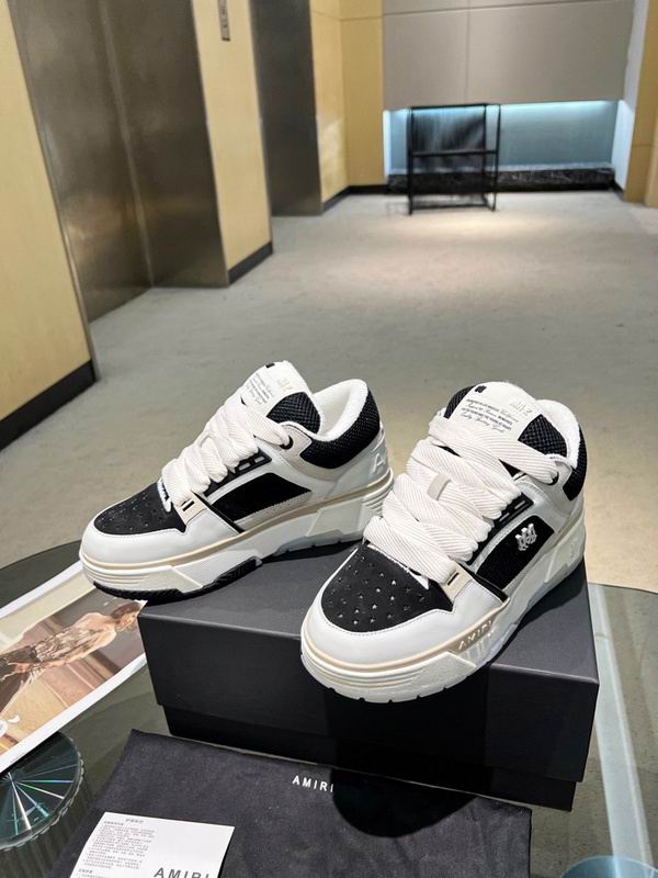 AMIRI Black Toe & White Chunky Sneakers