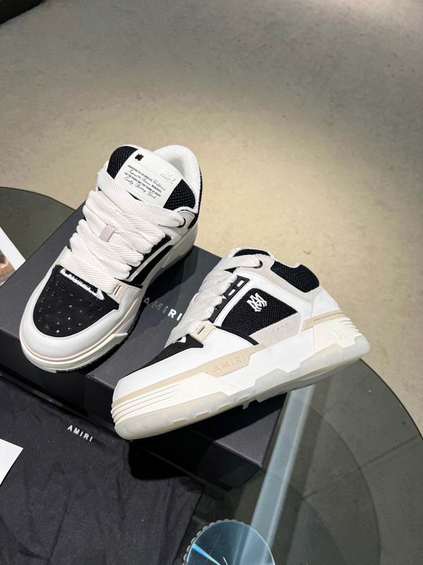 AMIRI Black Toe & White Chunky Sneakers
