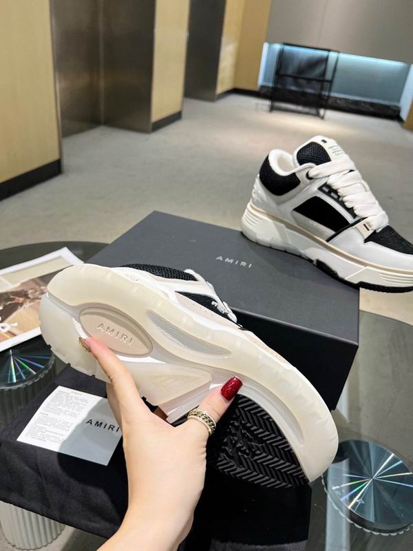 AMIRI Black Toe & White Chunky Sneakers