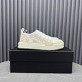AMIRI White & Cream Low-Top Sneakers with Star Details
