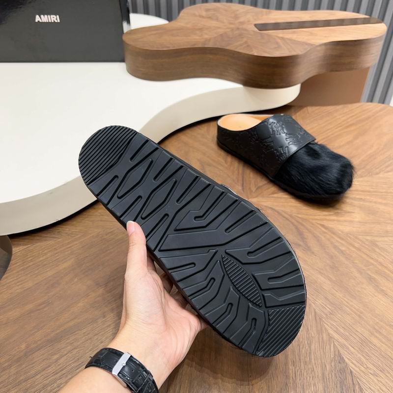 MARNI Black Embossed-Panel Textured-Toe Mules