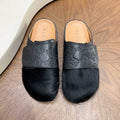MARNI Black Embossed-Panel Textured-Toe Mules