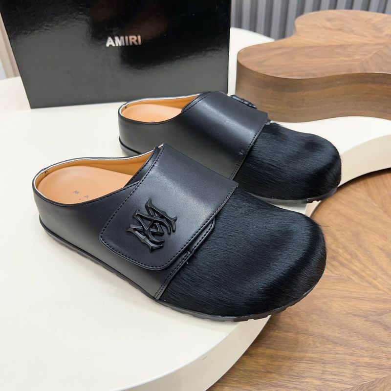 MARNI Black Wide-Panel Textured-Toe Mules