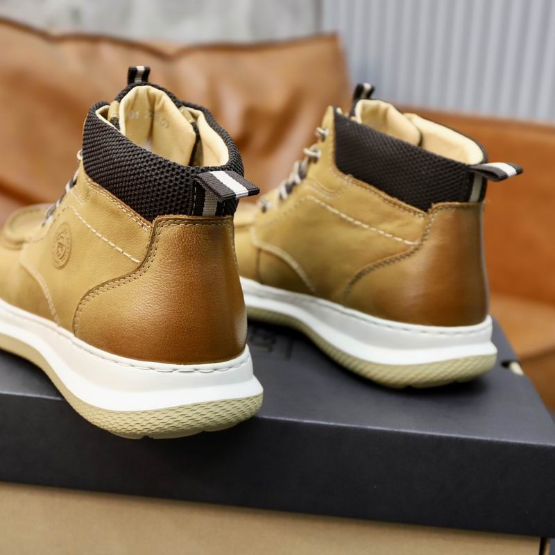 UGG Tan Moc-Toe Lace-Up Ankle Boots