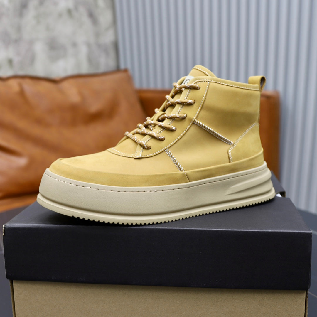 UGG Wheat Sculpted-Sole Lace-Up Ankle Boots