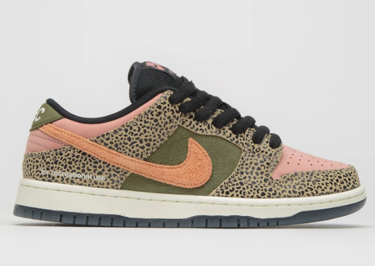 Nike SB x Arts-Rec Dunk Low Pro – Leopard Print & Rust Pink