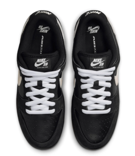 Nike SB Dunk Low Pro – Black, White & Gum Sneakers