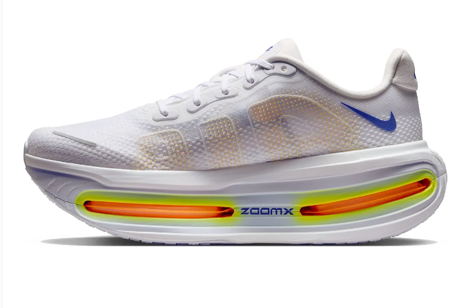Nike Vomero Premium – White & Blue Running Shoes