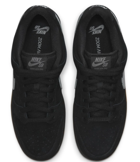 Nike SB Dunk Low Pro 'Fog' – Black & Grey Sneakers