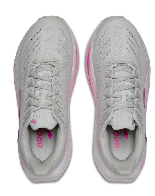Brooks Glycerin Max 2 – Light Grey & Pink Running Shoes