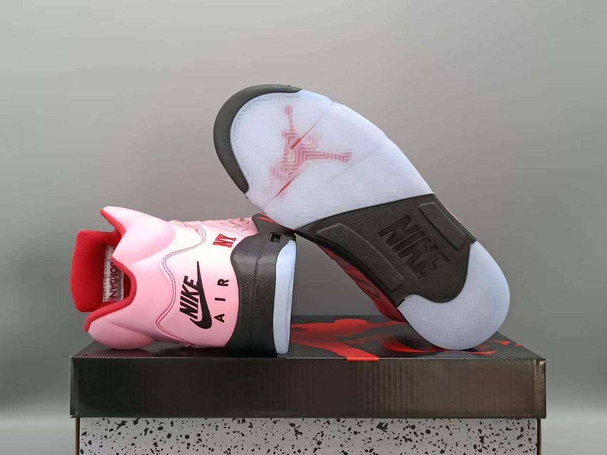 Awake NY x Air Jordan 5 Retro Arctic Pink Sneakers
