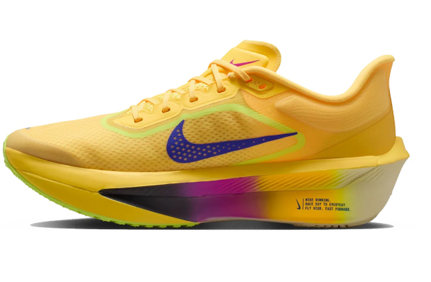Nike Zoom Fly 6 – Yellow & Purple Running Shoes