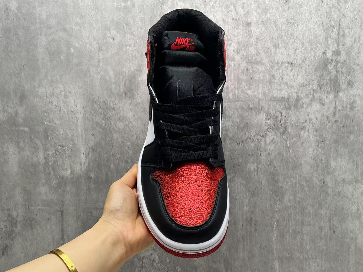 Air Jordan 1 Retro High OG Ruby Red Sneakers